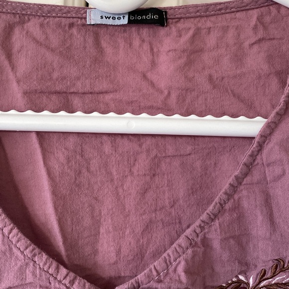 Sweet Blondie Ladies top, flared arms - Picture 4 of 9